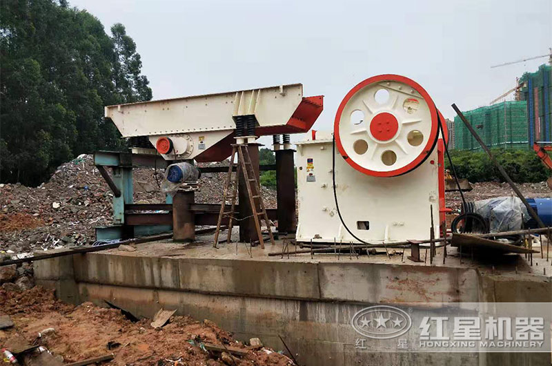 PE-400x600顎式破碎機(jī)處理建筑垃圾現(xiàn)場(chǎng) PE-400x600顎式破碎機(jī)處理建筑垃圾現(xiàn)場(chǎng)